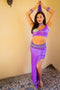 Wafaa of Cairo: Purple and Silver Crossover Costume