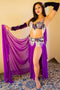 Wafaa of Cairo: Purple Elegance Bra and Belt