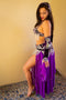 Wafaa of Cairo: Purple Elegance Bra and Belt