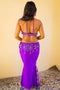 Wafaa of Cairo: Purple Bra and Skirt