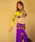 Wafaa of Cairo: Purple and Yellow Sleeve Costume