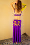 Wafaa of Cairo: Purple and Yellow Sleeve Costume