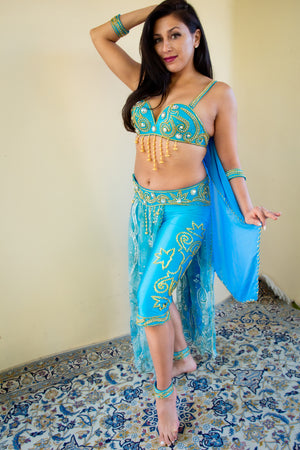 Versace of Cairo: Turquoise Capri