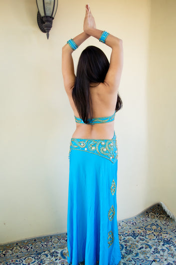 Versace of Cairo: Blue Crossover Costume