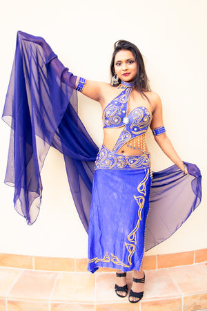 Versace of Cairo: Perfectly Periwinkle Bra and Skirt