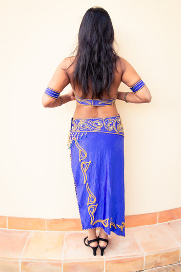 Wafaa of Cairo: Perfectly Periwinkle Bra and Skirt