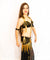 1940s Samia Gamal Style Costume - Classic Black & Golden