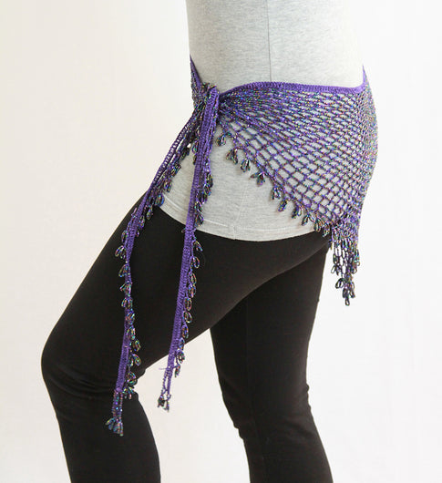 Beaded Triangle Sash (multiple colors available)