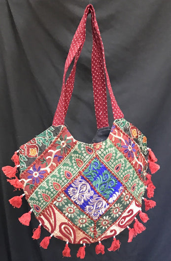 Embroidered Tote Bag- Medium